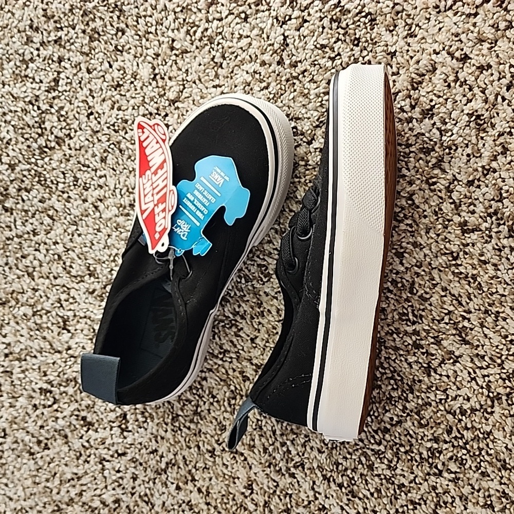 Vans children’s Black Shoes Sz 10.5 Unisex